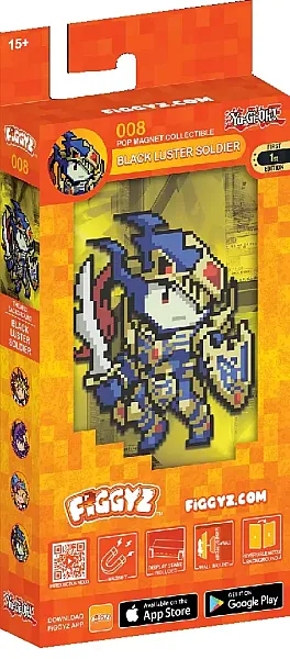YU-GI-OH FIGGYZ MAGNET COLLECTIBLE BLACK LUSTER SOLDIER 11 CM
